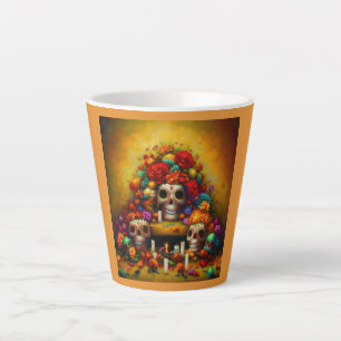 Day of the Dead Offrendas 1 Latte Mug