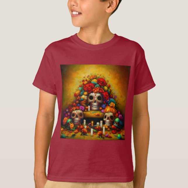Day of the Dead Offrendas 1 T-Shirt (Front)