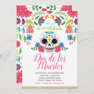 Day of the Dead Party Invitation