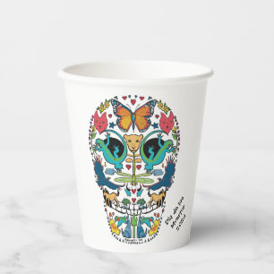 Day of the Dead Party Paper cup