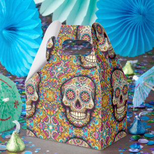 Day of the Dead Pattern Favour Box