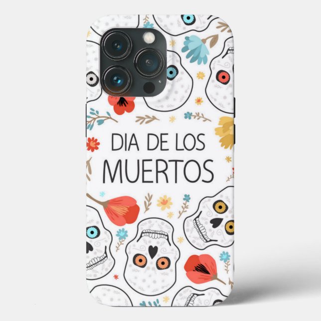 Day of The Dead Phone Case (Back)