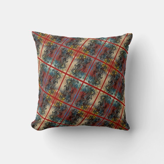 Day of the Dead Pillow - Jose Posada (Front)