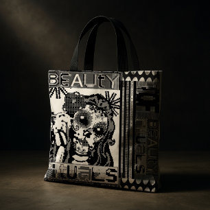 Day of the Dead Pixel Art Tote Bag