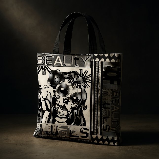 Day of the Dead Pixel Art Tote Bag (Creator Uploaded)