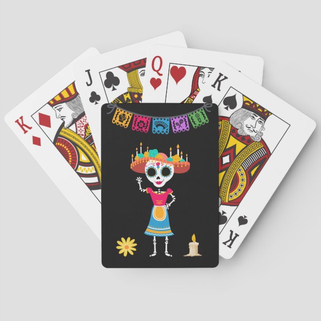 Day of the Dead Playing Cards (Back)