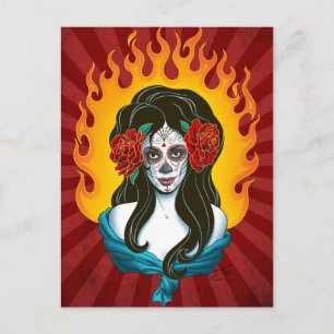 Day of the Dead Postcard