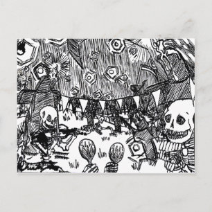 Day of the Dead Postcard