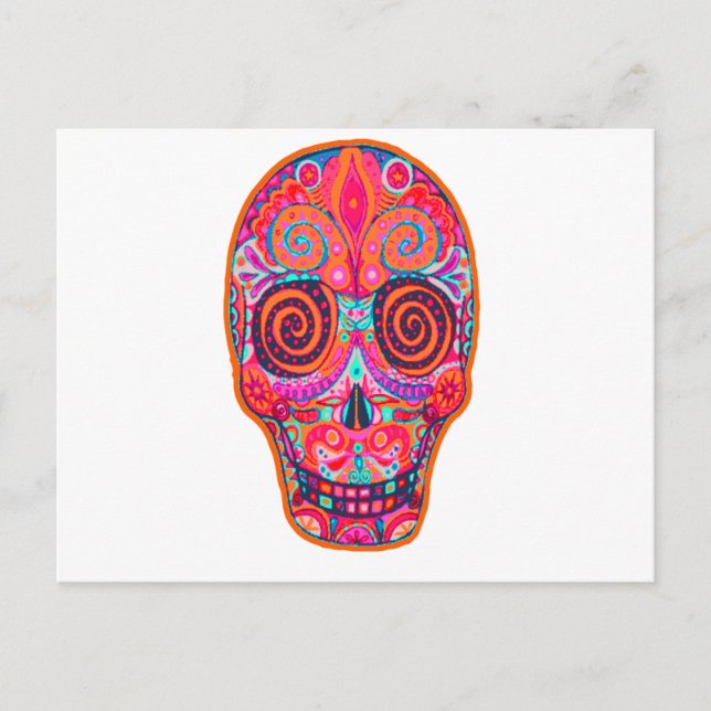day of the dead postcard (Front)