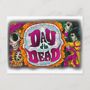 Day of the Dead Postcard