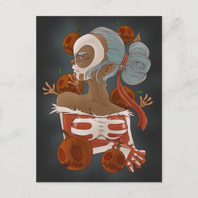 day of the dead postcard (Front)