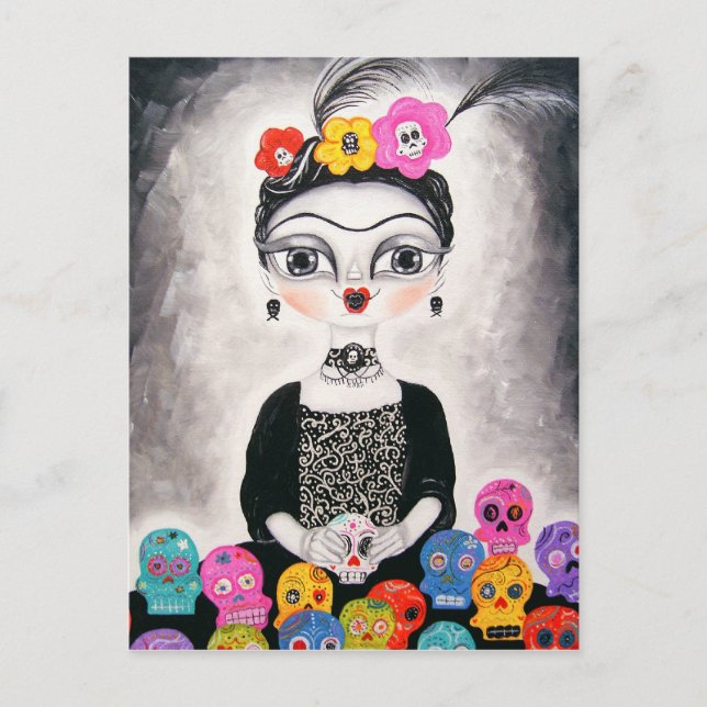 Day of the dead Postcard (Front)