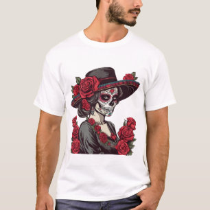 Day of the Dead Rose Queen T-Shirt
