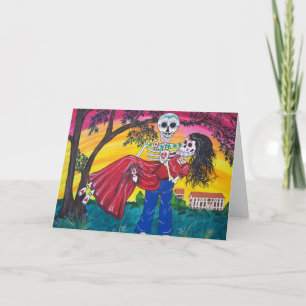 DAY OF THE DEAD Scarlett and Rhett Card