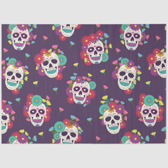 Day of the Dead Series Design 21 Tissue Paper (Front)