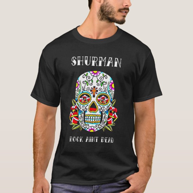 day of the dead SHURMAN shirt (Front)