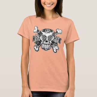 Day of the Dead Skull & Crossbones T-Shirt