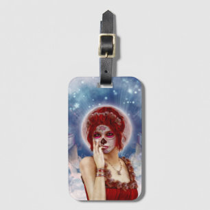 Day Of The Dead sugar doll Luggage Tag