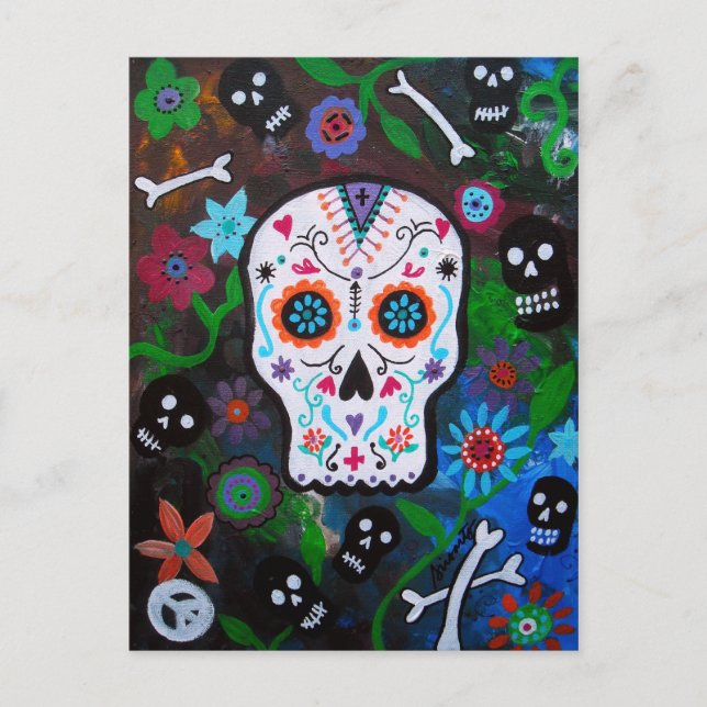 DAY OF THE DEAD SUGAR POSTCARDS (Front)