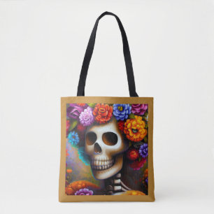 Day of the Dead Sugar Skull 1 Tote Bag