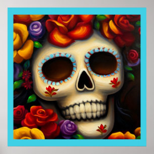 Day of the Dead Sugar Skull 2 Poster