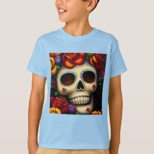 Day of the Dead Sugar Skull 2 T-Shirt