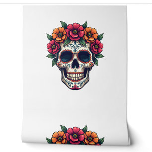 Day of the Dead Sugar Skull – Dia de los Muertos S Wallpaper