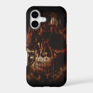 Day of the Dead Sugar Skull Grunge Design
