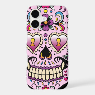 Day of the Dead Sugar Skull Pink
