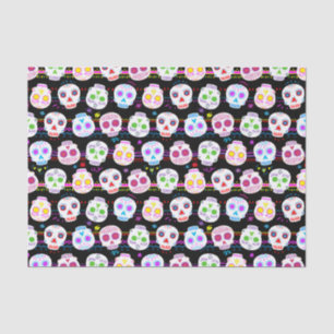 Day of the Dead Sugar Skulls Tissue Paper