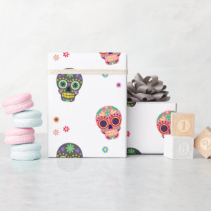 Day of the Dead Sugar Skulls Wrapping Paper