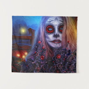 Day of the dead. tapestry