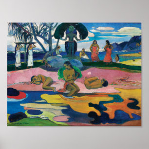 Day of the God Paul Gauguin Poster