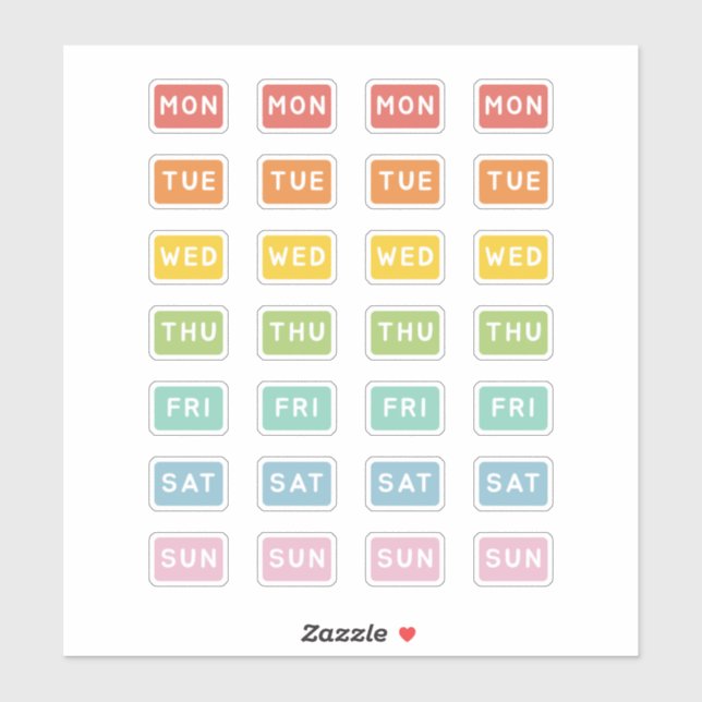 Day of the Week (Sheet)