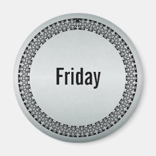 Day of the Week Friday Magnet