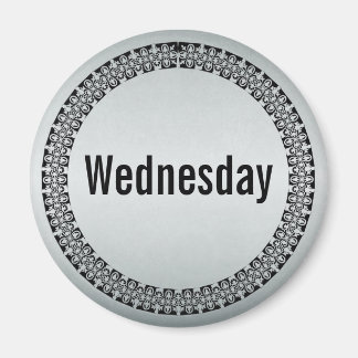 Day of the Week Wednesday Magnet