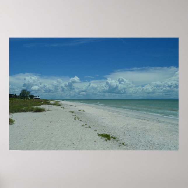 Day On A Tropical Beach Poster (Front)
