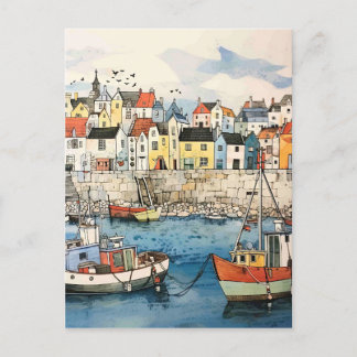 Day Out At The Seaside Postcard
