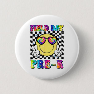 Day Pre K Retro Student Teacher Last Day Of School 6 Cm Round Badge