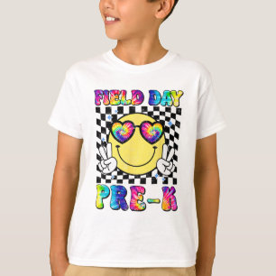 Day Pre K Retro Student Teacher Last Day Of School T-Shirt