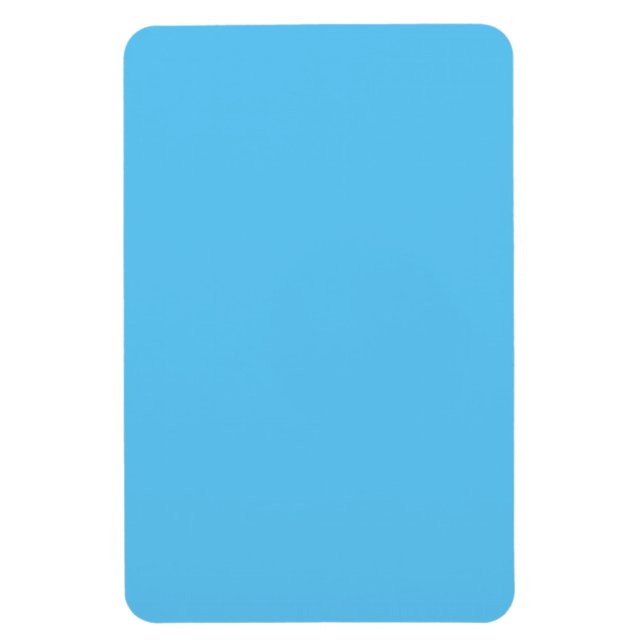 Day Sky Blue,Half Baked,Jeans Blue, Magnet (Vertical)