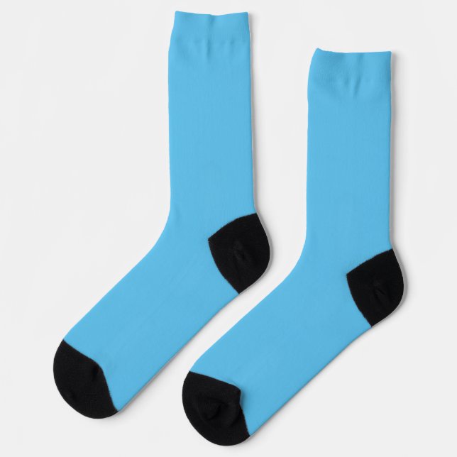 Day Sky Blue,Half Baked,Jeans Blue Socks (Left)