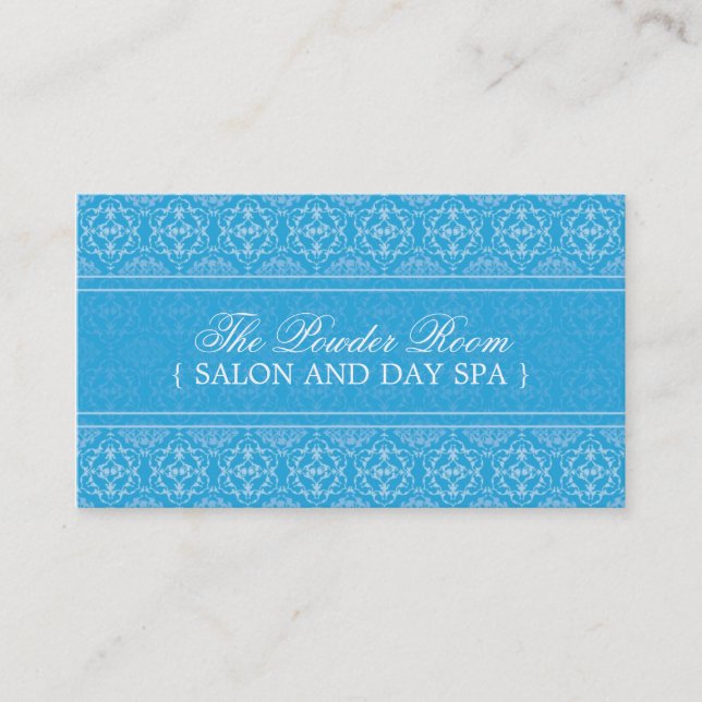 Day Spa and Salon Business Card (Front)