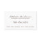 Day Spa and Salon Business Card