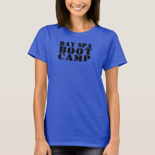 Day Spa Boot Camp - Camo Fitted Tee