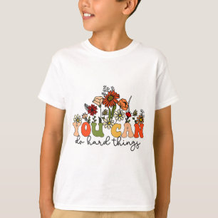 Day Teacher Shirt You Can Do Hard Things Women Kid