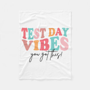Day Teacher Shirt You Got This Gifts For Women Kid Fleece Blanket