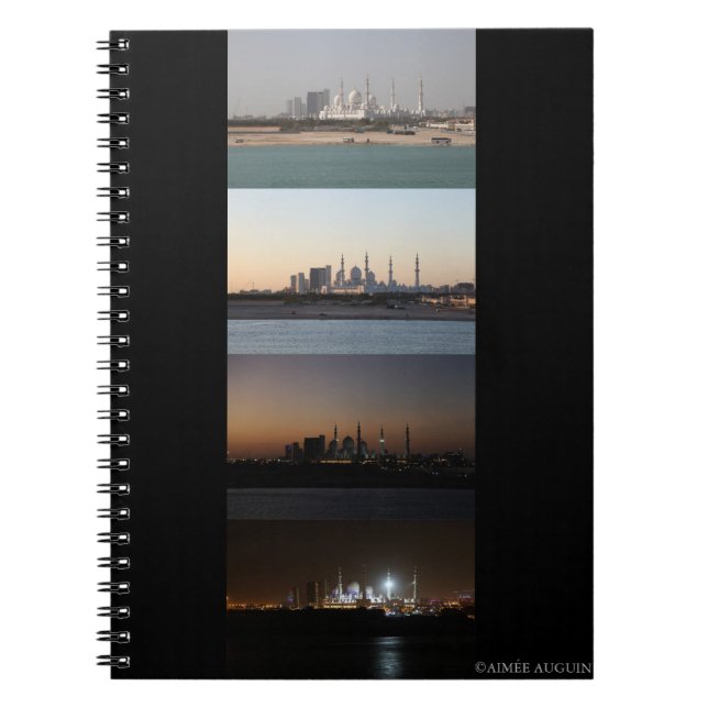 Day to Night Spiral Notebook (Front)
