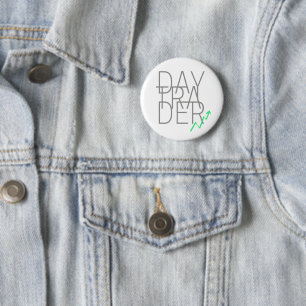 Day Trader and Cryptocurrencies Stock Exchange 6 Cm Round Badge