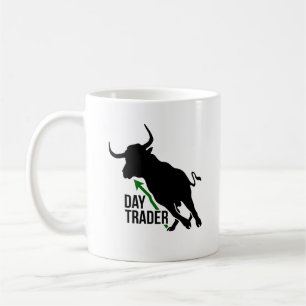 day trader bullish coffee mug